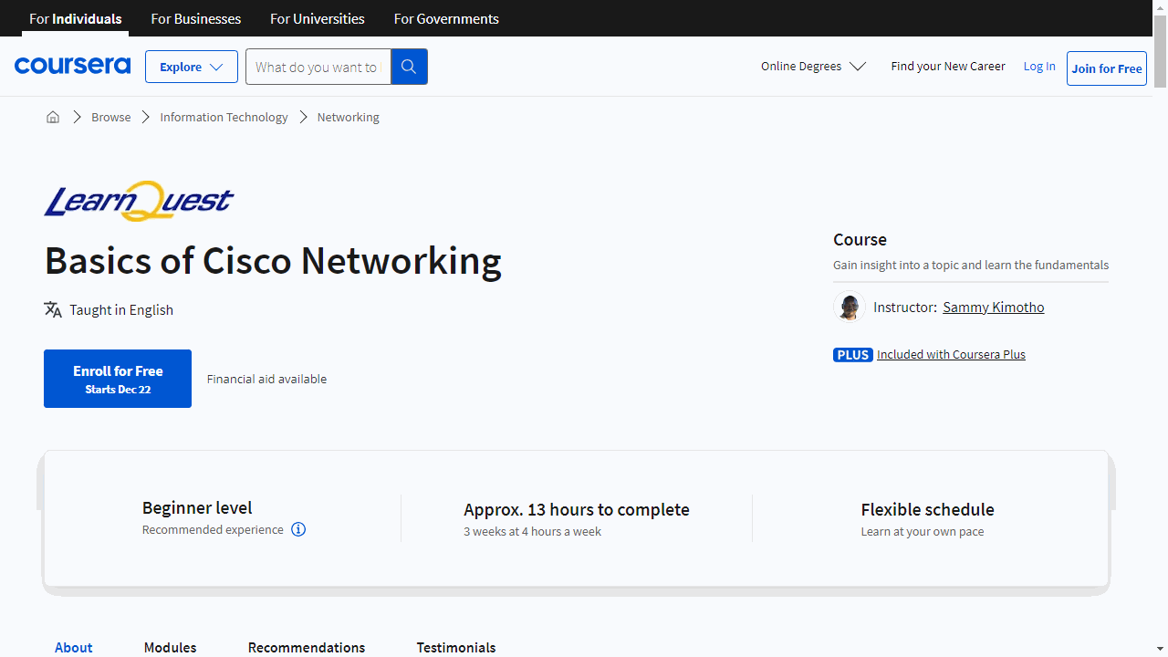 Basics of Cisco Networking
