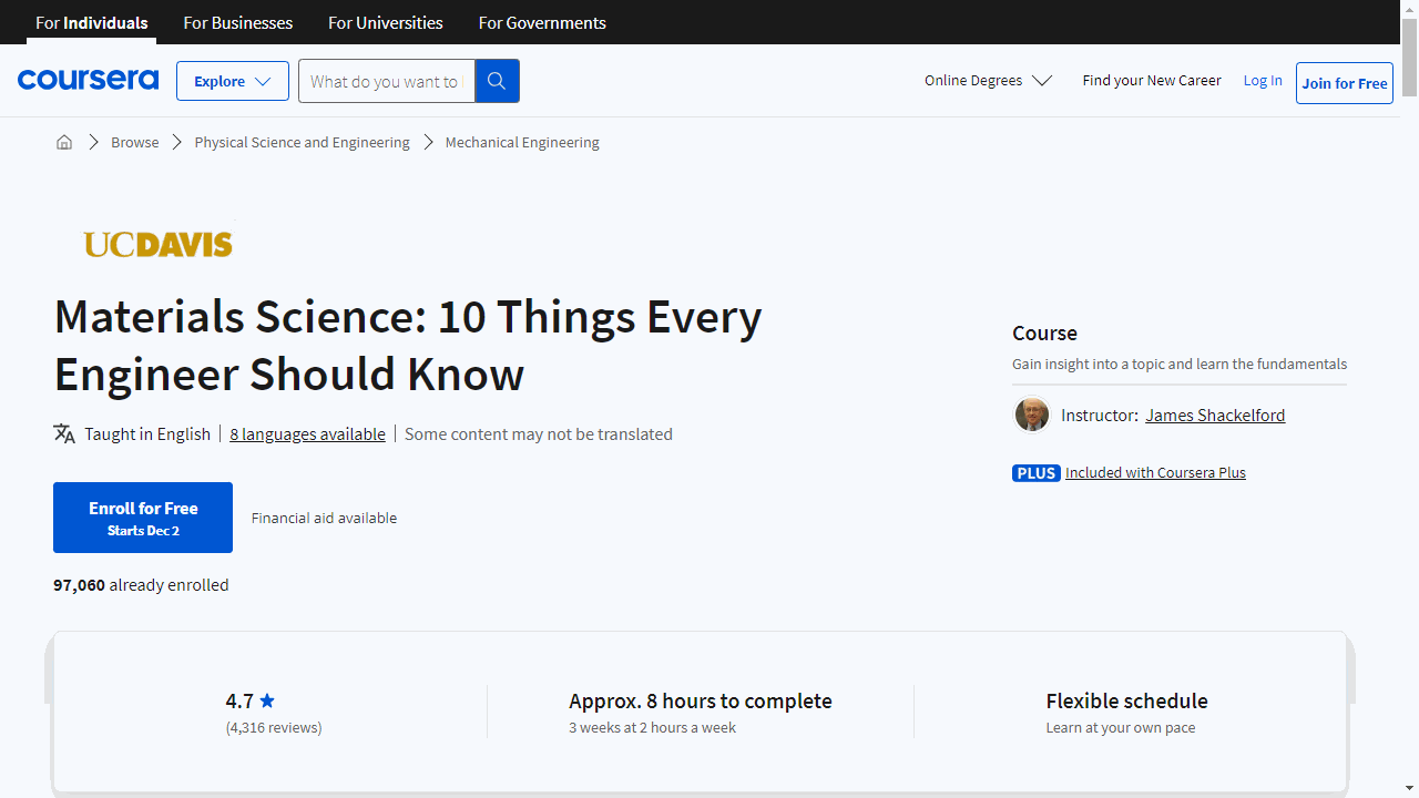 Materials Science: 10 Things Every Engineer Should Know