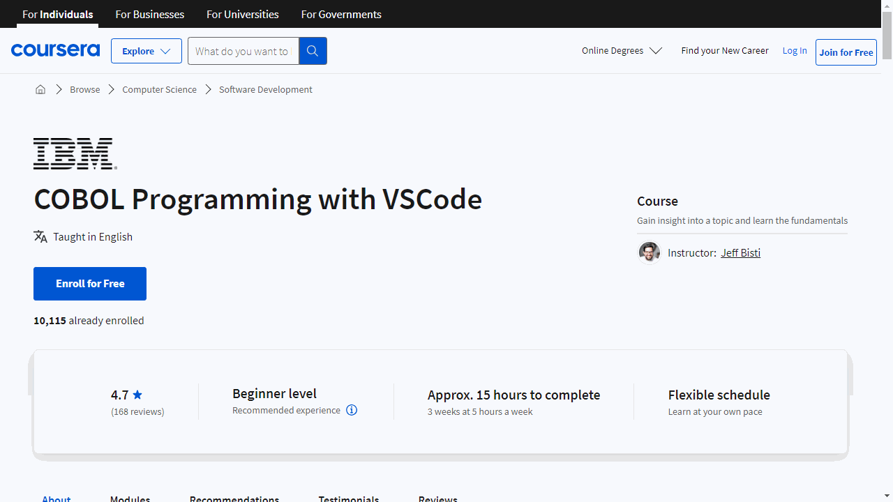 COBOL Programming with VSCode