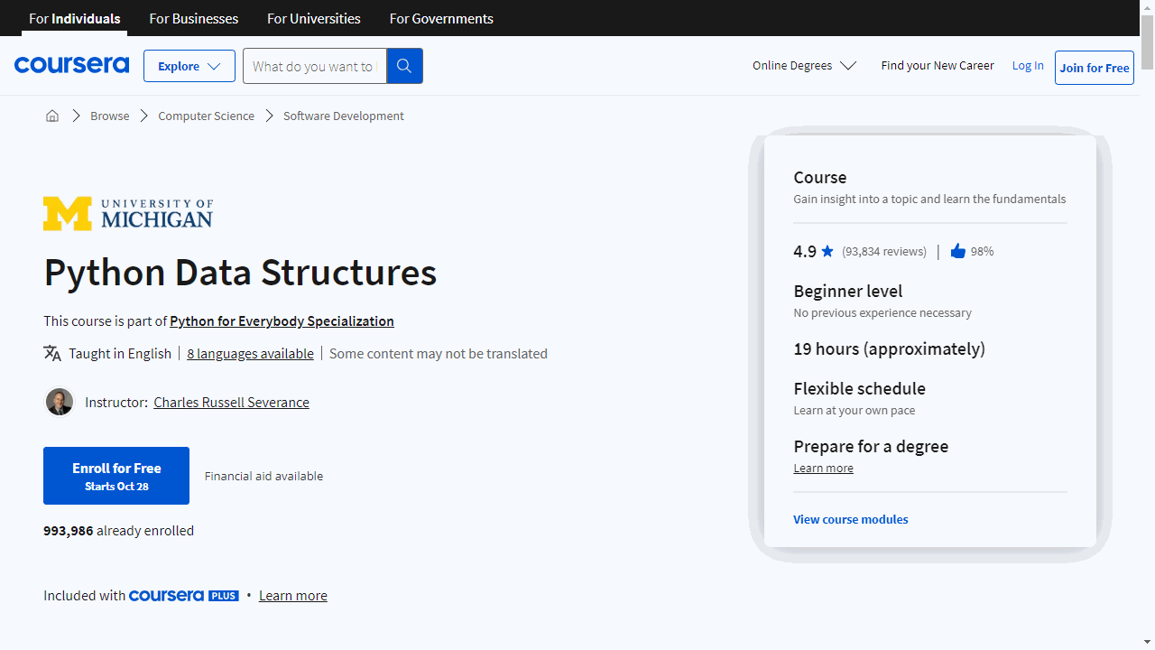 Python Data Structures