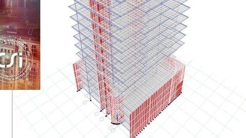 Learn ETABS & SAFE in the Structural Design of 15 Stories RC