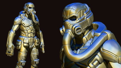 Hard Surface Character Creation in Zbrush