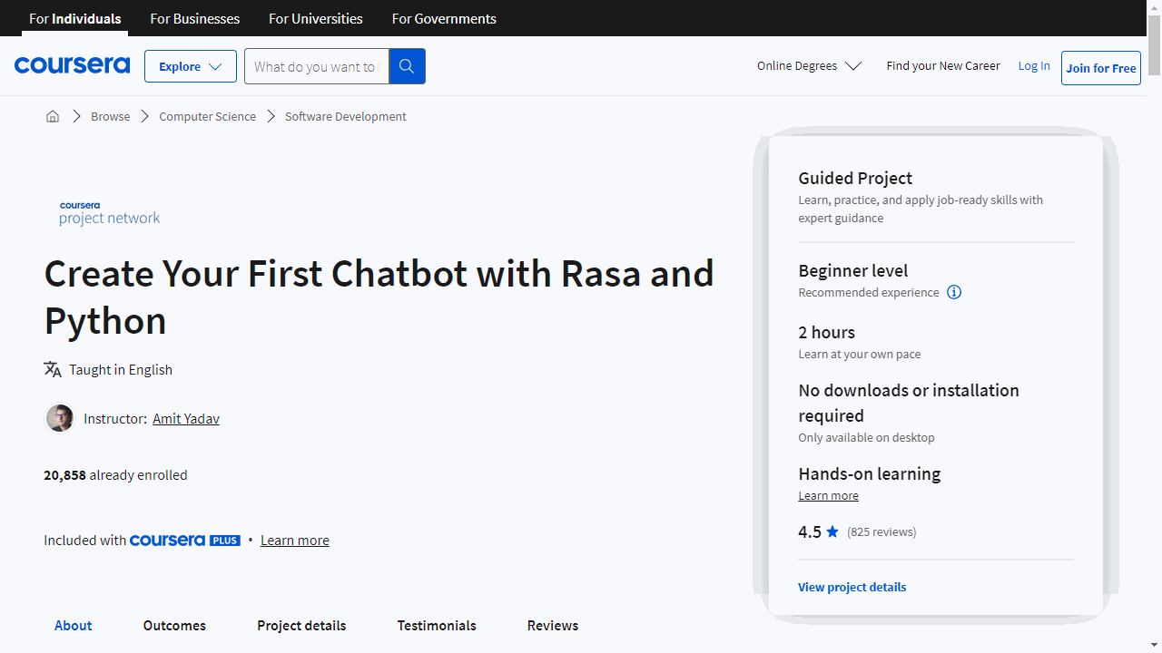 Create Your First Chatbot with Rasa and Python