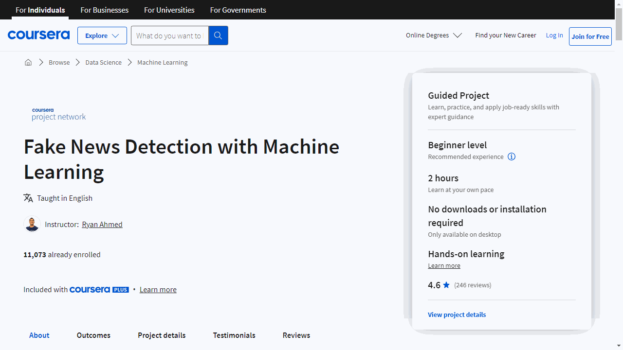 Fake News Detection with Machine Learning