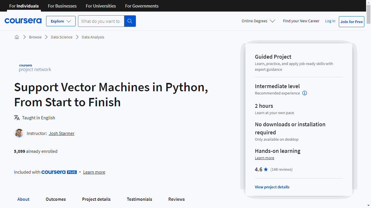 Support Vector Machines in Python, From Start to Finish