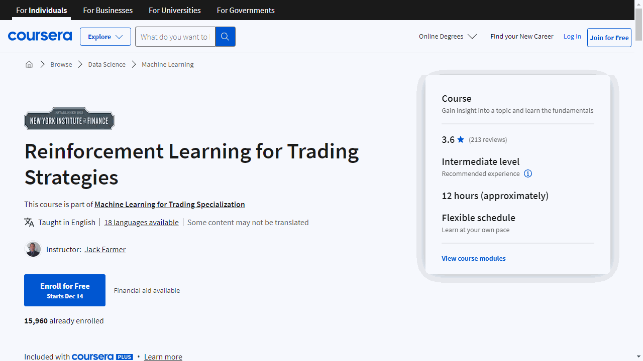 Reinforcement Learning for Trading Strategies