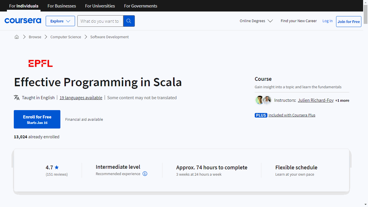 Effective Programming in Scala