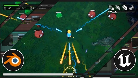 Unreal Engine 5 Blueprints & Blender: Learn Game Development