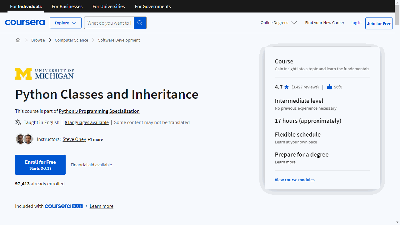 Python Classes and Inheritance