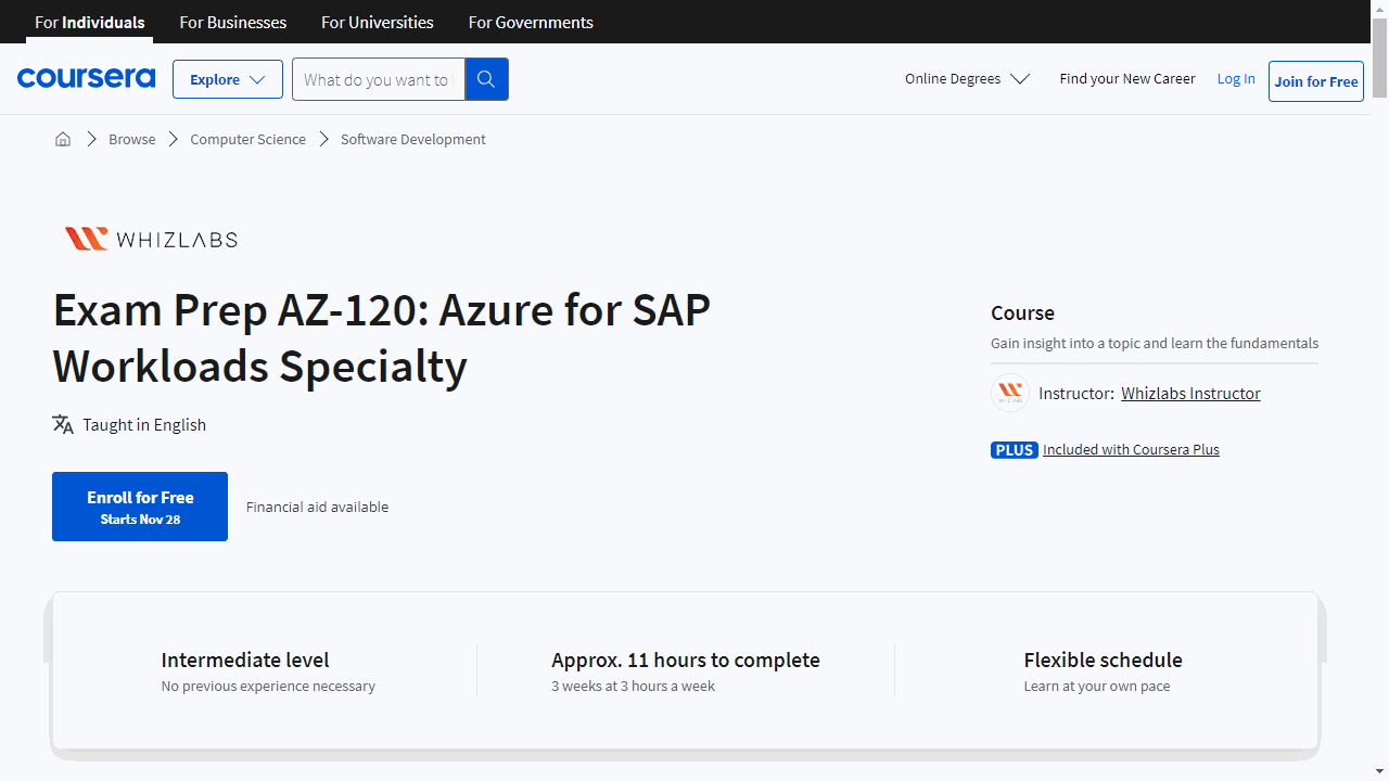 Exam Prep AZ-120: Azure for SAP Workloads Specialty